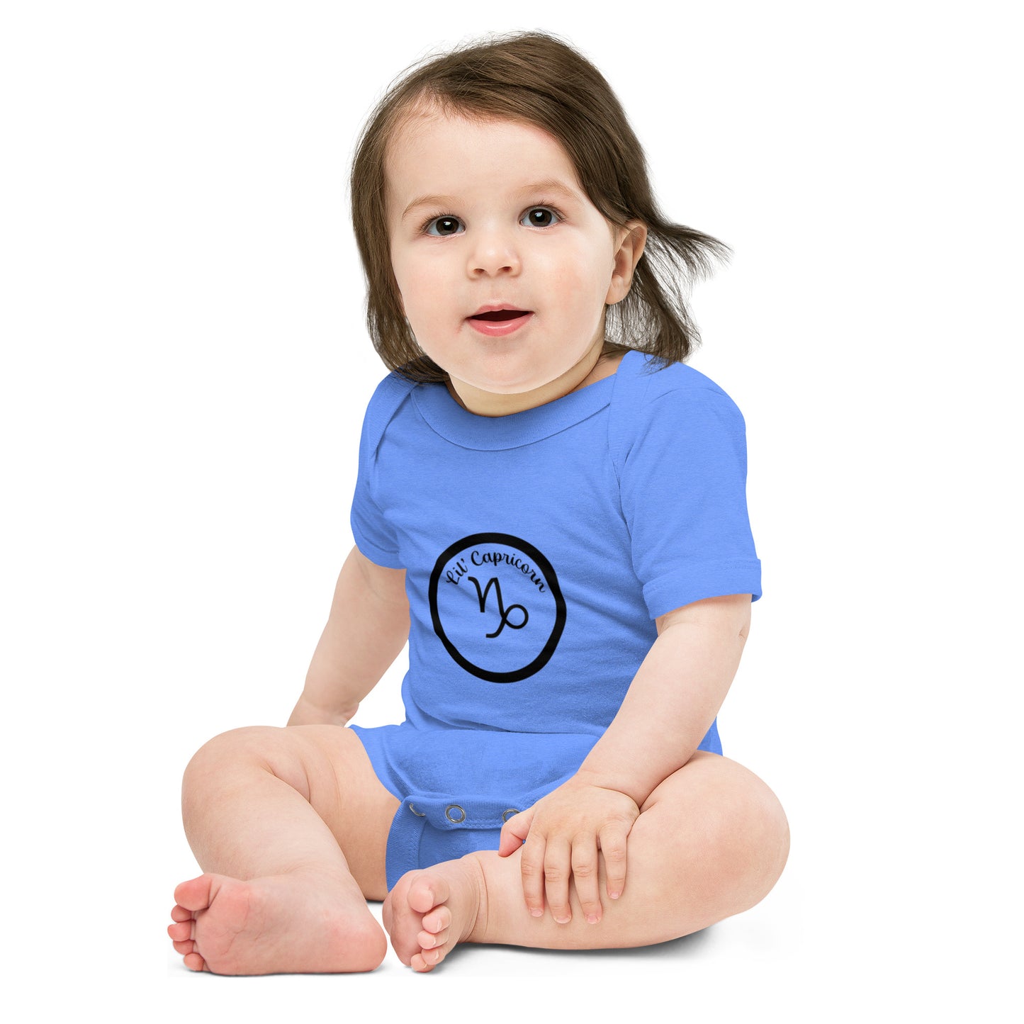 Lil' Capricorn Baby Short Sleeve One Piece