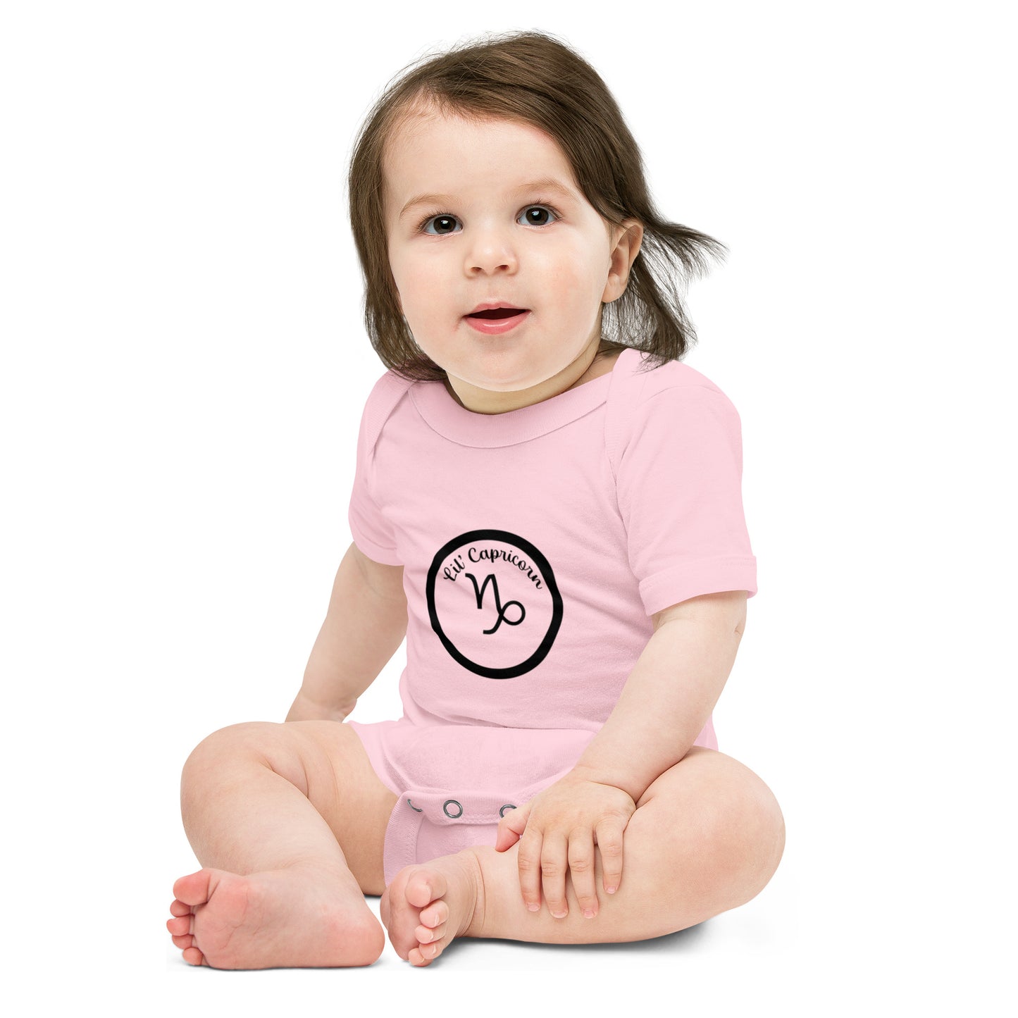 Lil' Capricorn Baby Short Sleeve One Piece