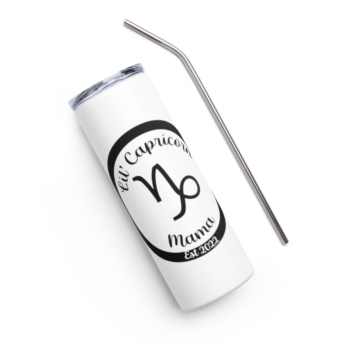 Lil' Capricorn Mama (Est. 2022) Stainless Steel Tumbler 20oz.